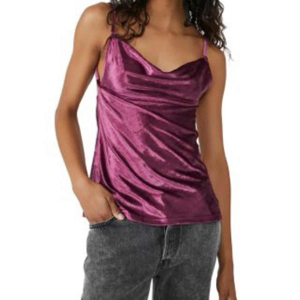 Free People All Night Velvet Tunic